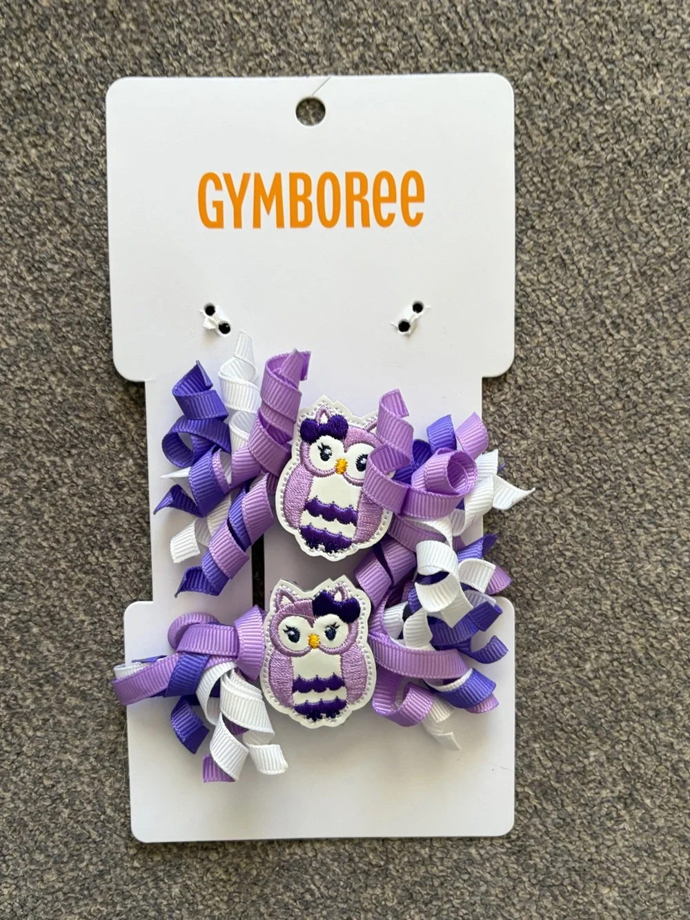 Gymboree Classroom Cutie Curly Owl Clips